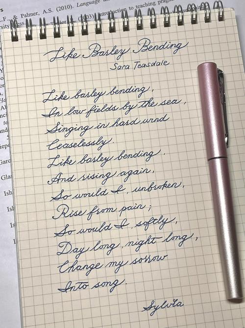 怎么写英语诗歌-图3 怎么写英语诗歌-图3