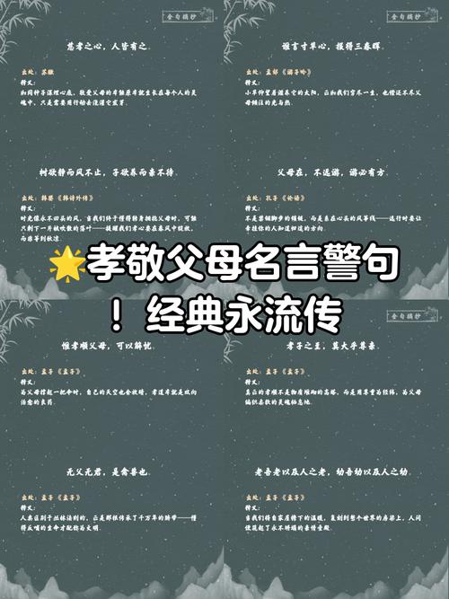 孝心名言中，何为最动人的真谛？-图1