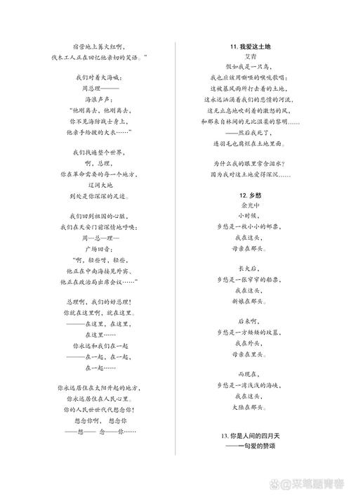 关于初中生的诗歌-图3