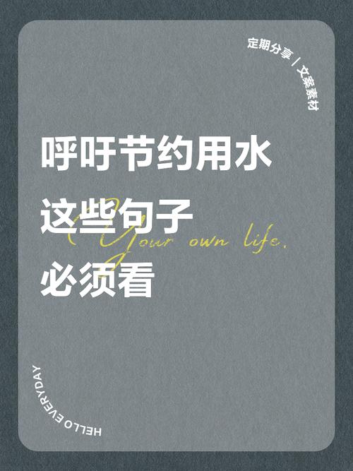 用水的名言，节约用水的名言-图3