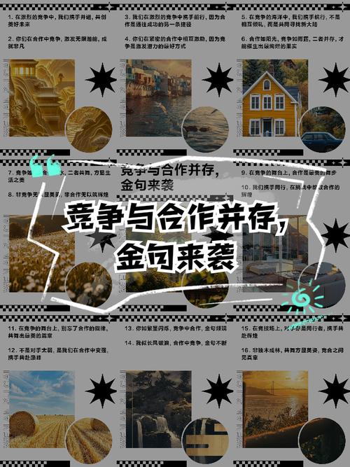 竞争与合作名人名言，竞争与合作名人名言有哪些-图1