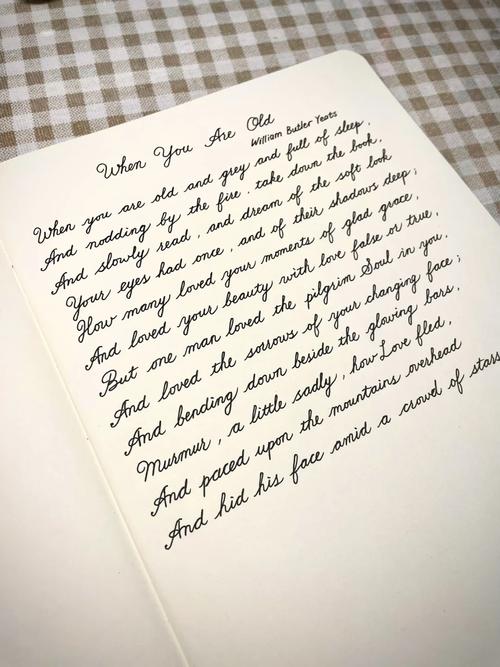 当你老了 英文诗歌，当你老了英文诗歌原文-图1