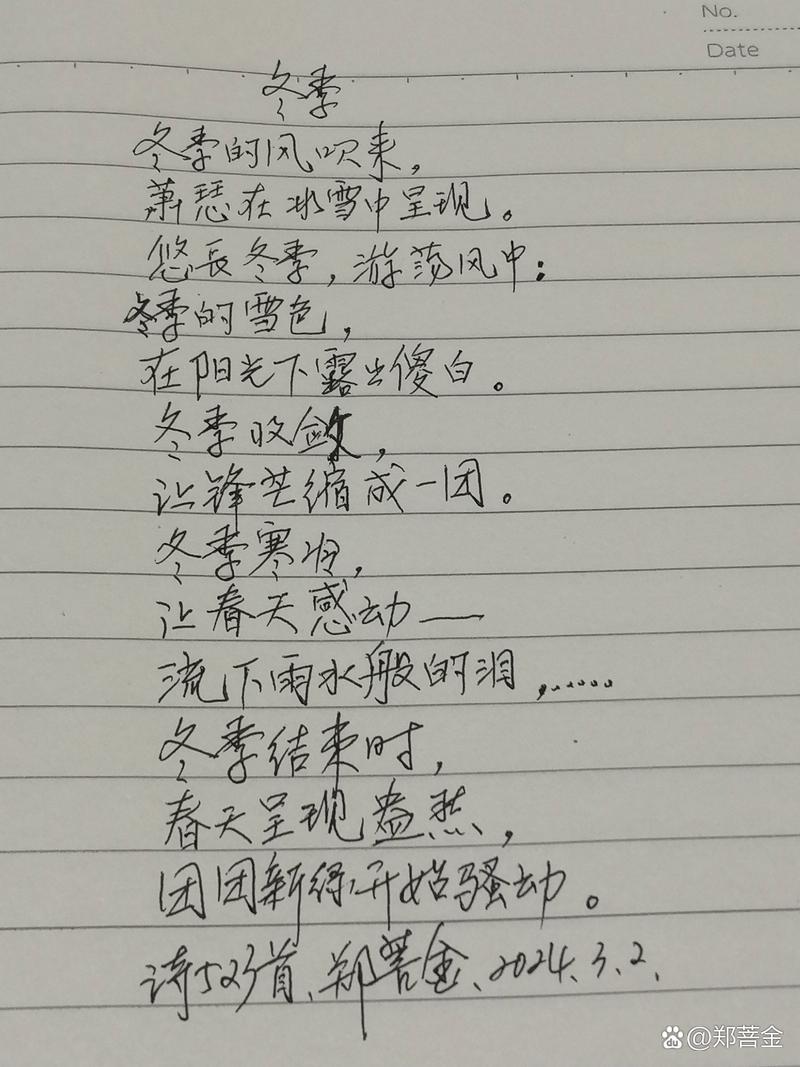 冬天的雪诗歌，冬天的雪诗歌自创-图3