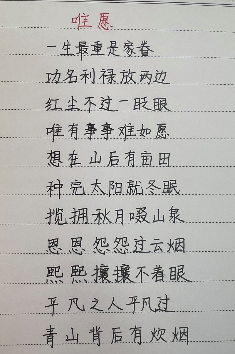 诗歌情愿，诗歌情愿走上光明的路歌词-图3