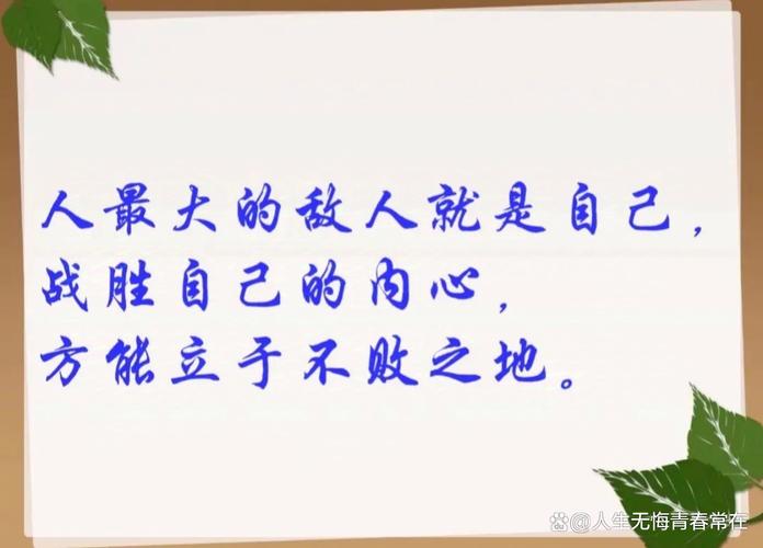 战胜的名言仅指战胜对手的胜利宣言，还是包含战胜自我、困境的内在力量？那些被传颂的战胜箴言，是否都经得起人性复杂性的推敲？-图3