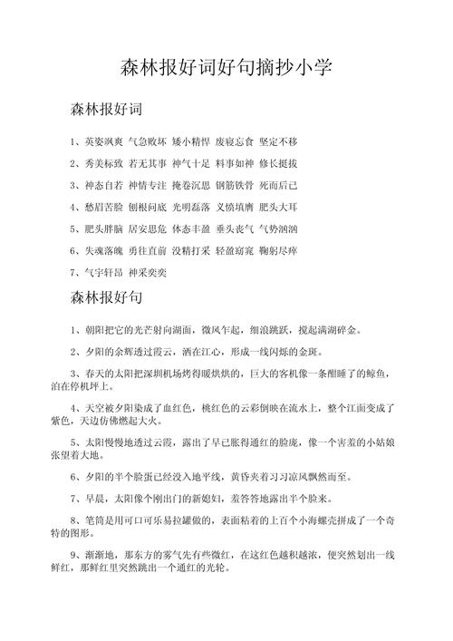 森林报名人名言,森林报名人名言摘抄大全-图3 森林报名人名言,森林报名人名言摘抄大全-图3