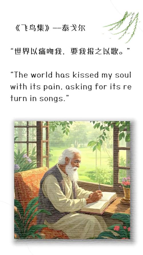 英语诗歌朗诵泰戈尔，英语诗歌朗诵泰戈尔视频-图3