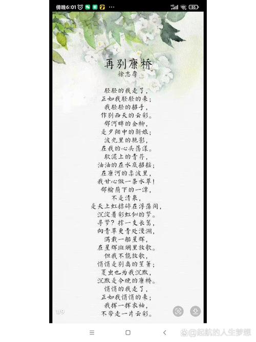 类似再别康桥的诗歌，类似再别康桥的诗歌有哪些-图2