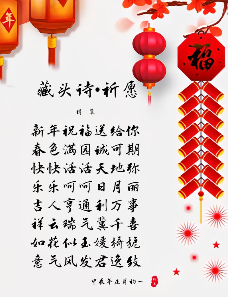诗歌拜年，诗歌拜年词-图2