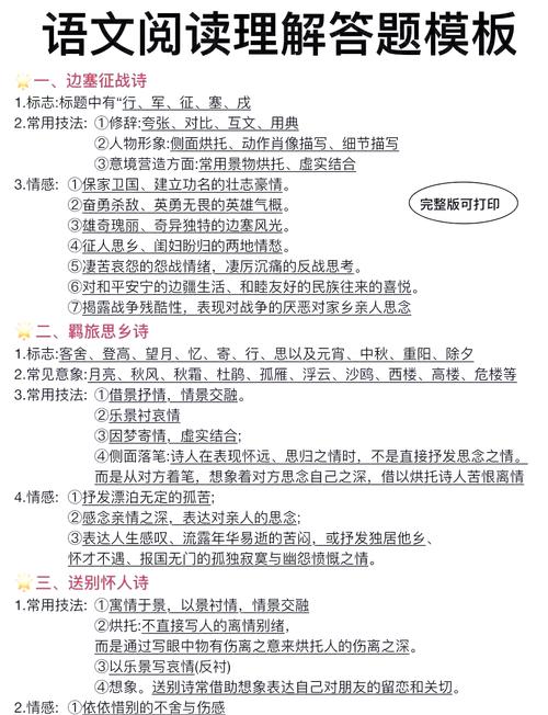 高考诗歌鉴赏，表达技巧如何分析？-图3