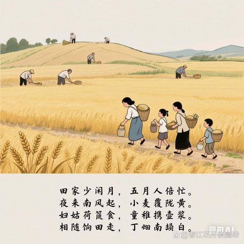 农忙诗歌，农忙诗歌主题-图1