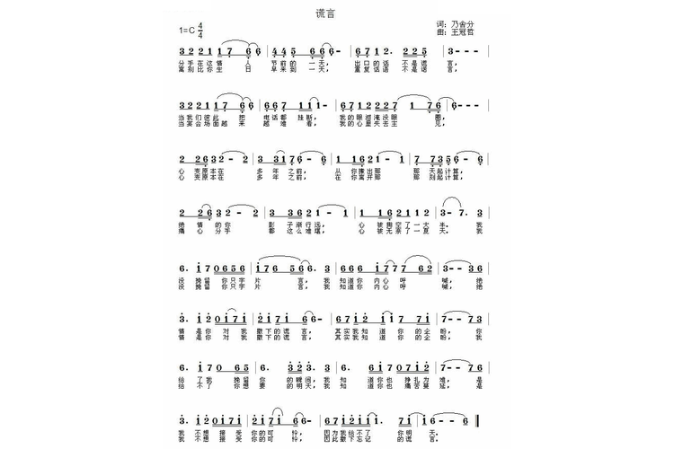 谎言诗歌,谎言诗歌自创-图1 谎言诗歌,谎言诗歌自创-图1