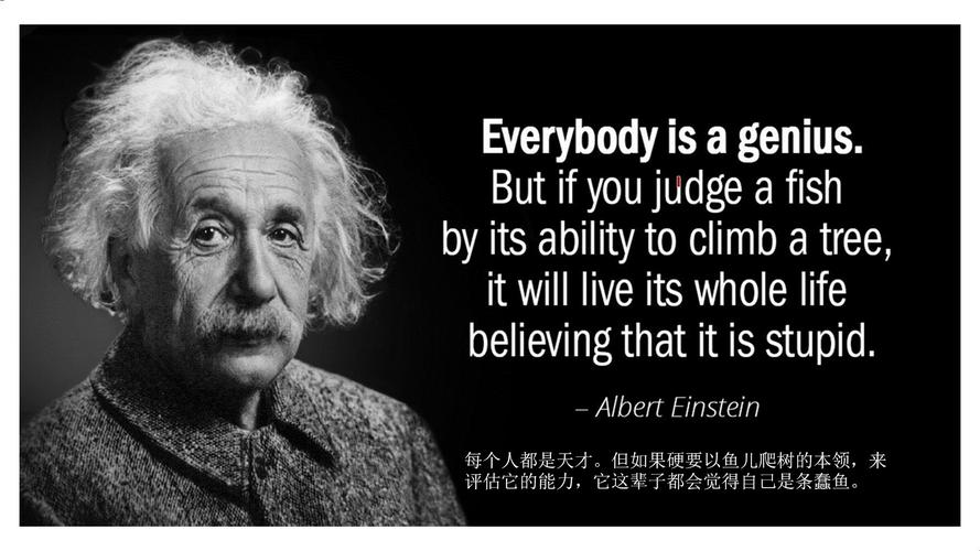 爱因斯坦的名言，爱因斯坦的名言名句成功是靠99的汗水和1的灵感英语-图1