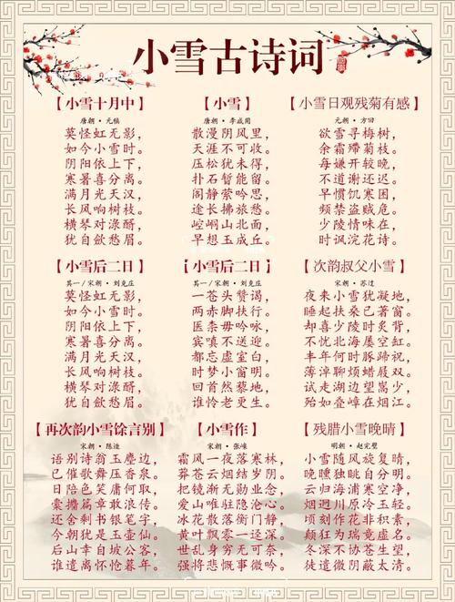 小雪的诗歌,小雪的诗歌或者古诗-图3 小雪的诗歌,小雪的诗歌或者古诗-图3