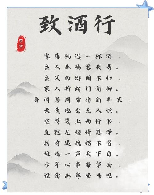 关于酒的诗歌，李白关于酒的诗歌-图1