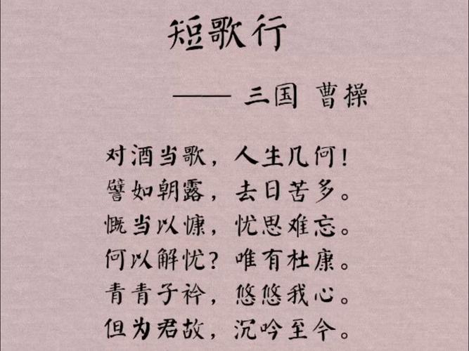 三国诗歌，烽火里的墨香？-图3