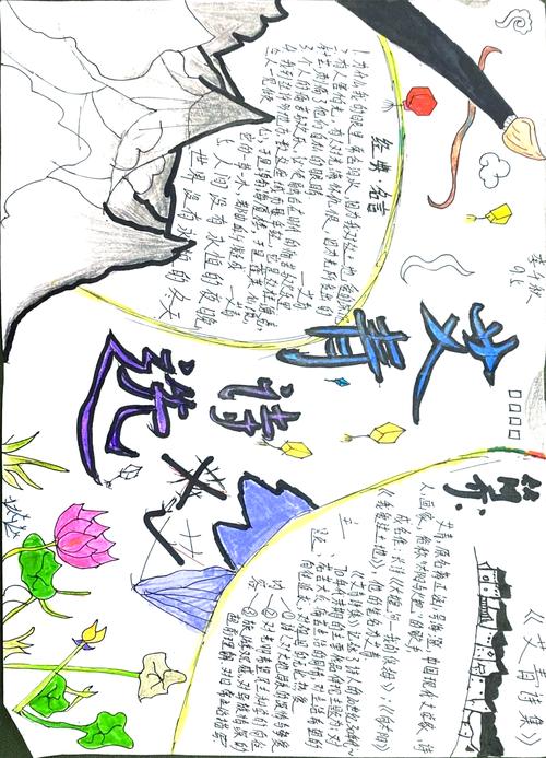 艾青诗歌手抄报-图3