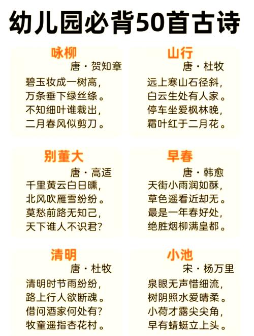 中班幼儿诗歌如何启蒙与创编?-图3 中班幼儿诗歌如何启蒙与创编?-图3