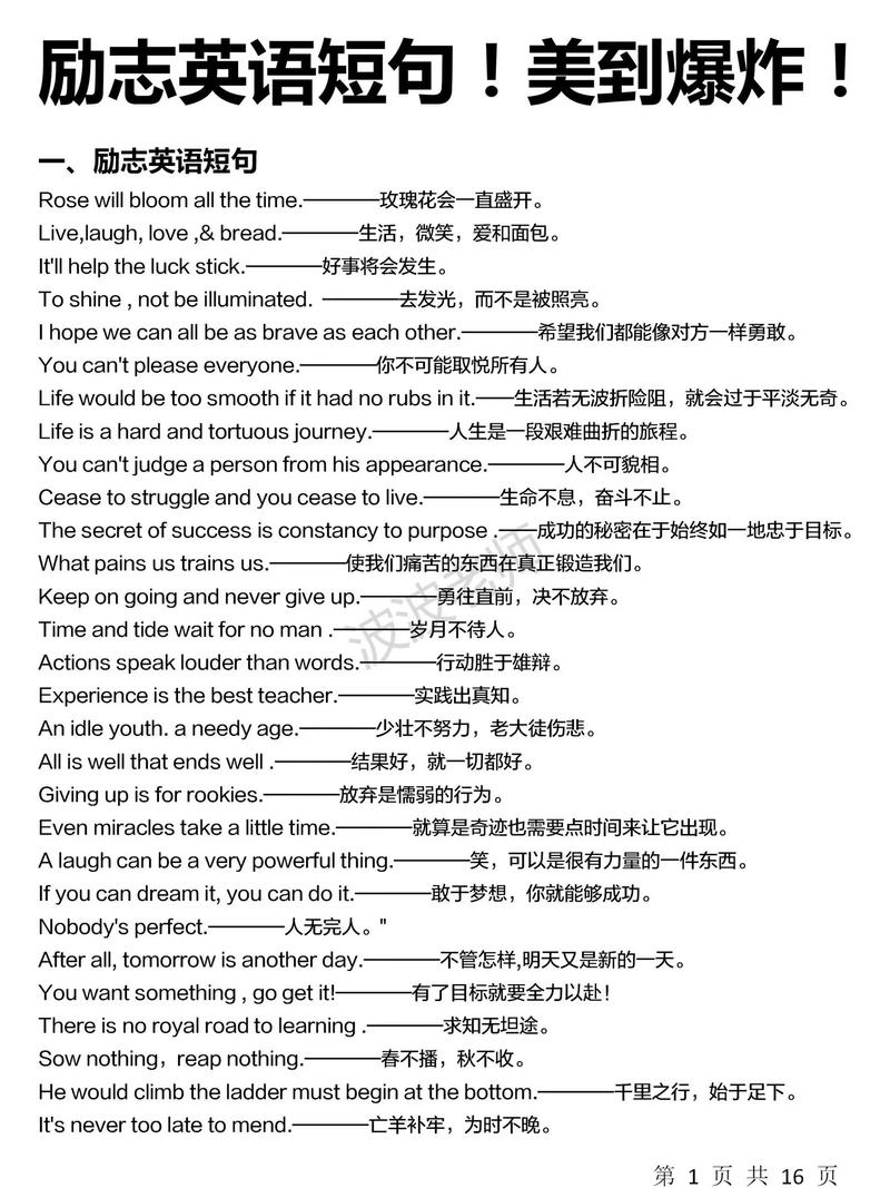 努力奋斗的名言英语-图2