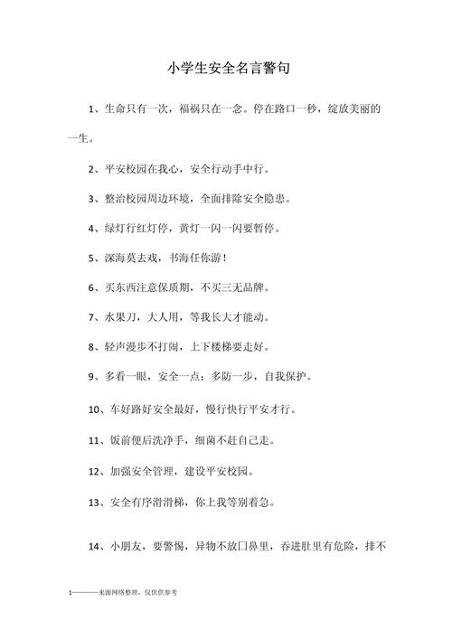 校园安全名言-图1