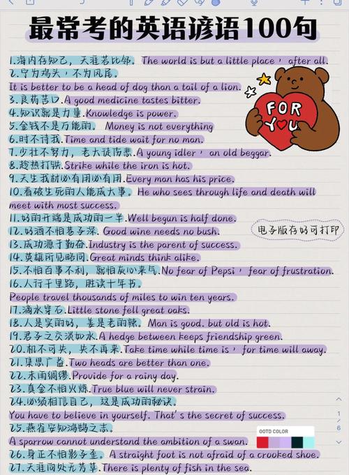 英语名人名言大全，英语名人名言大全100句-图2