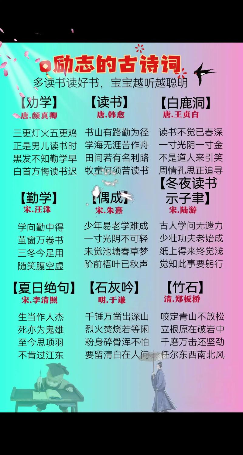 祝福孩子成长的唐诗歌,祝福孩子成长的唐诗歌有哪些-图3 祝福孩子成长的唐诗歌,祝福孩子成长的唐诗歌有哪些-图3