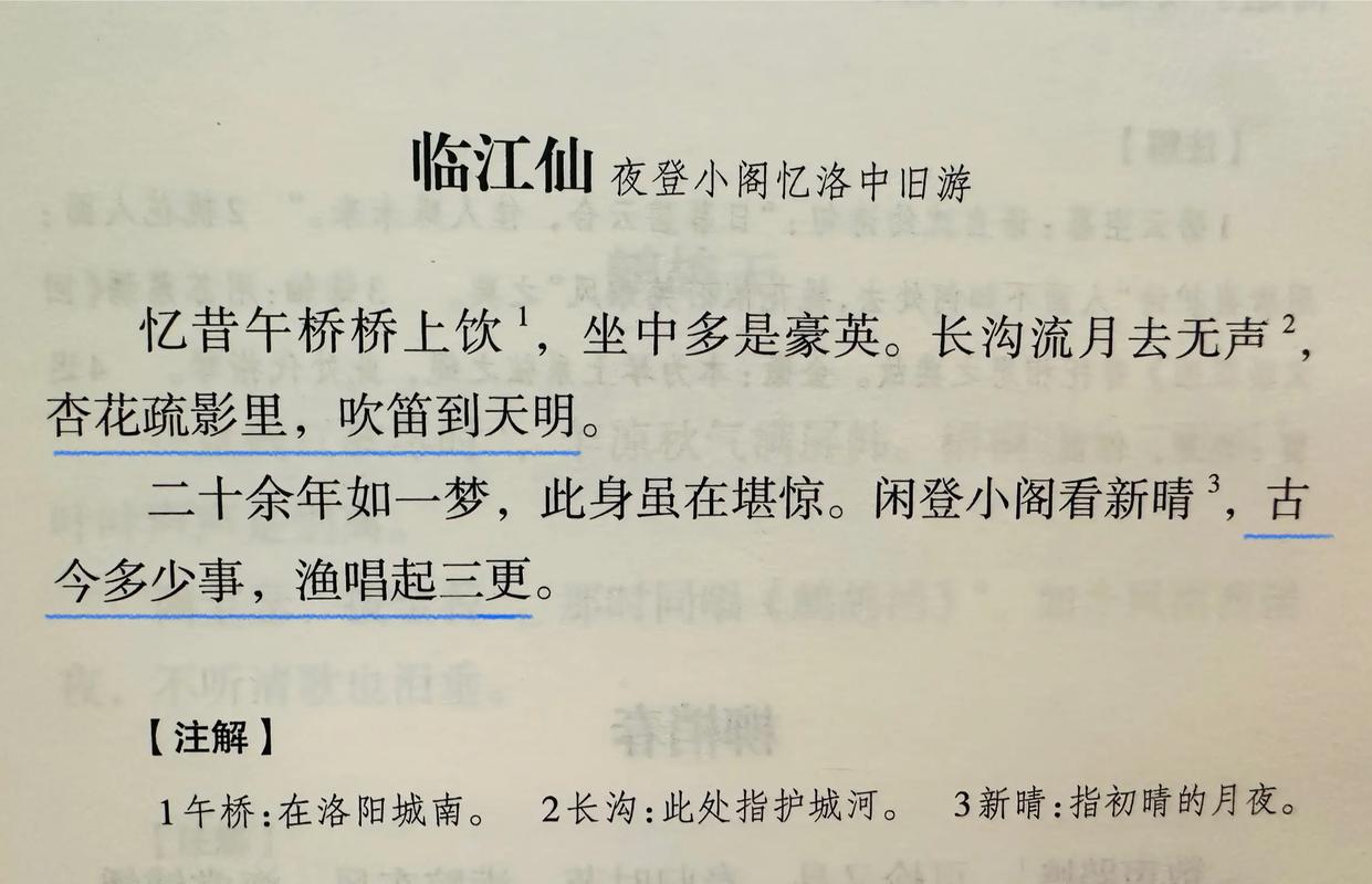 临江仙陈与义诗歌鉴赏，临江仙古诗陈与义-图3