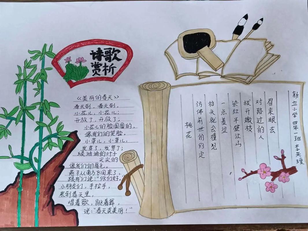 诗歌手抄报中学生,诗歌手抄报中学生版-图3 诗歌手抄报中学生,诗歌手抄报中学生版-图3