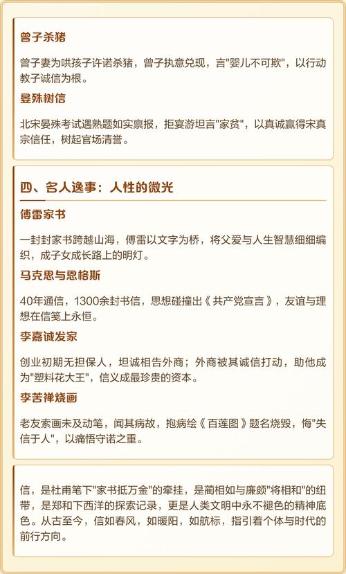 诚信名言成语，如何传承其真谛？-图3