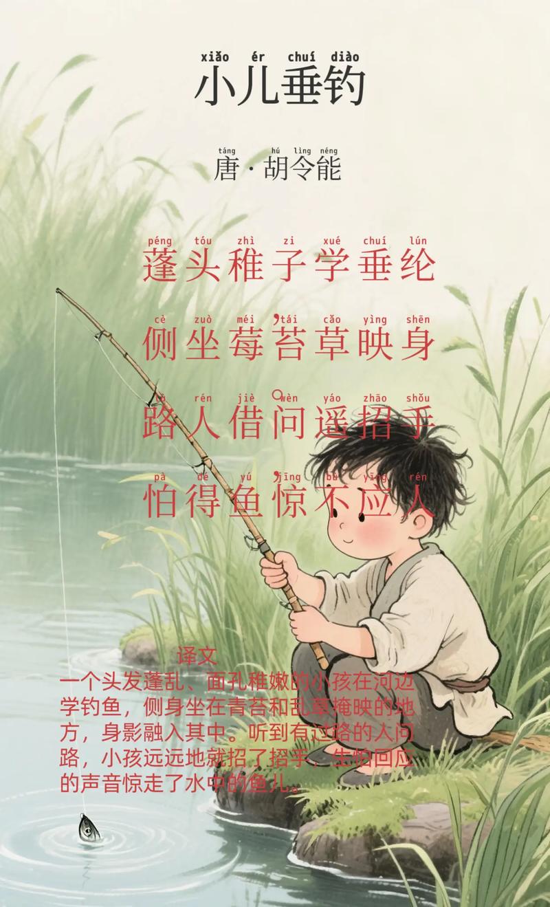 钓者垂竿，钓的是鱼还是诗？-图3