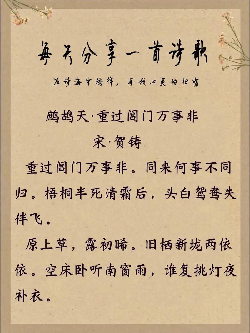 日子里的诗意，如何用诗写就？-图2