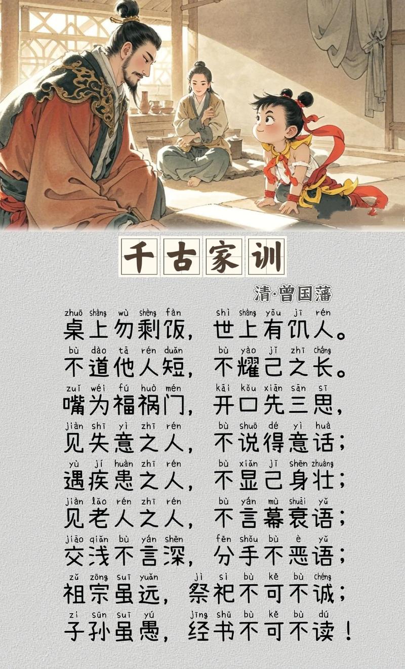 家风名言警句，藏着怎样的智慧？-图1