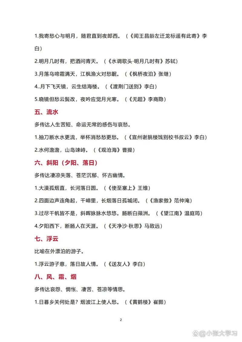 古典诗歌的意象-图1 古典诗歌的意象-图1