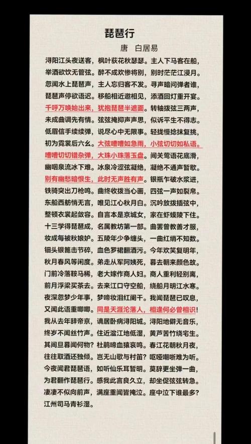 琵琶诗歌美文，何处觅其魂？-图1