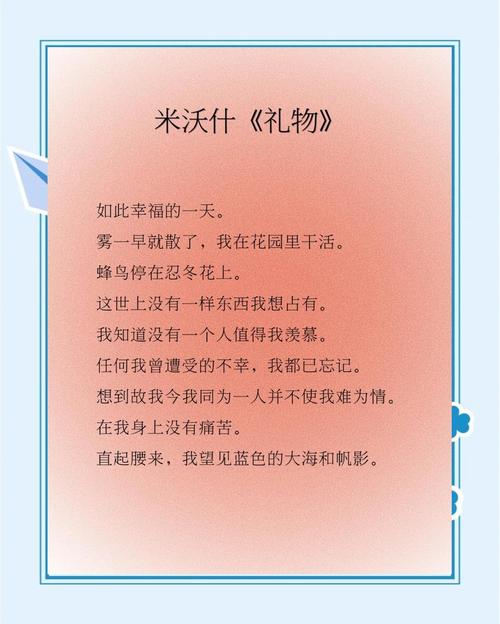 《爱的礼物》诗歌-图2
