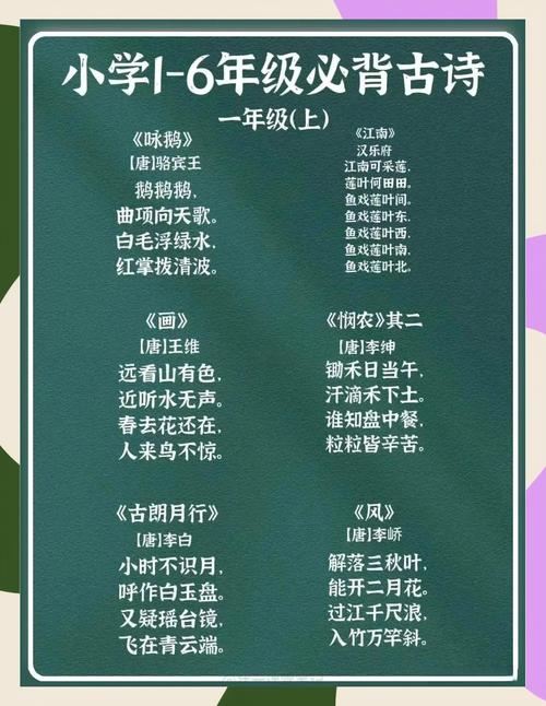 小学诗歌精选-图1