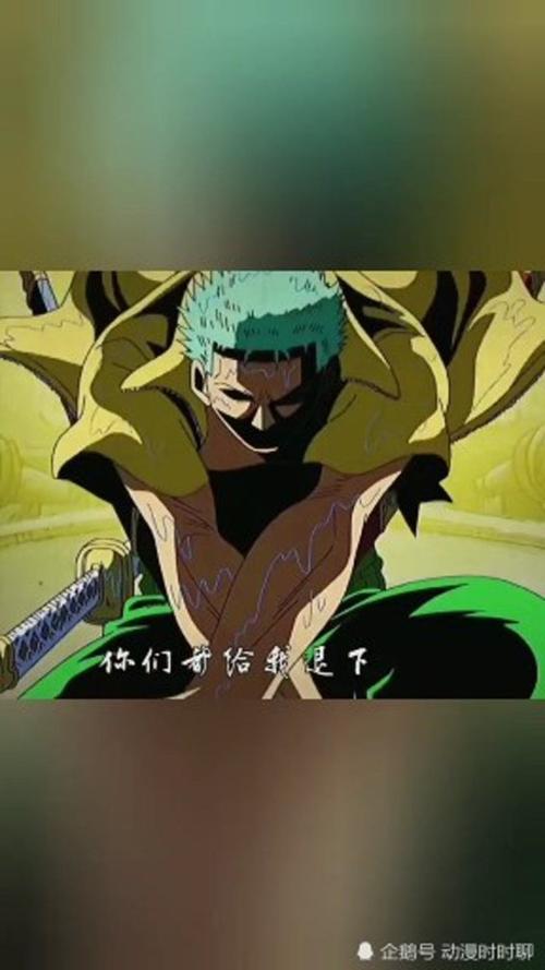 索隆最经典名言是哪句?-图2 索隆最经典名言是哪句?-图2