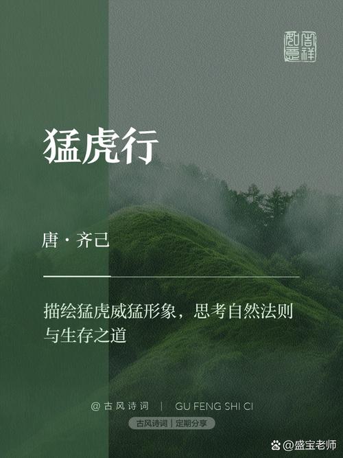 猛虎诗中藏何魂？-图1