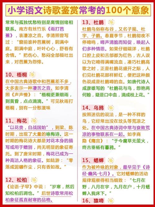 诗歌意象为何常见?-图1 诗歌意象为何常见?-图1