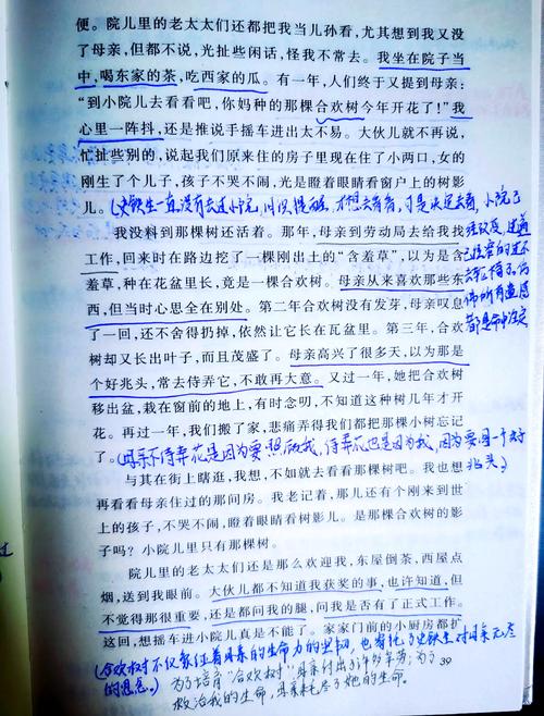 合欢树诗歌藏着怎样的深情？-图2