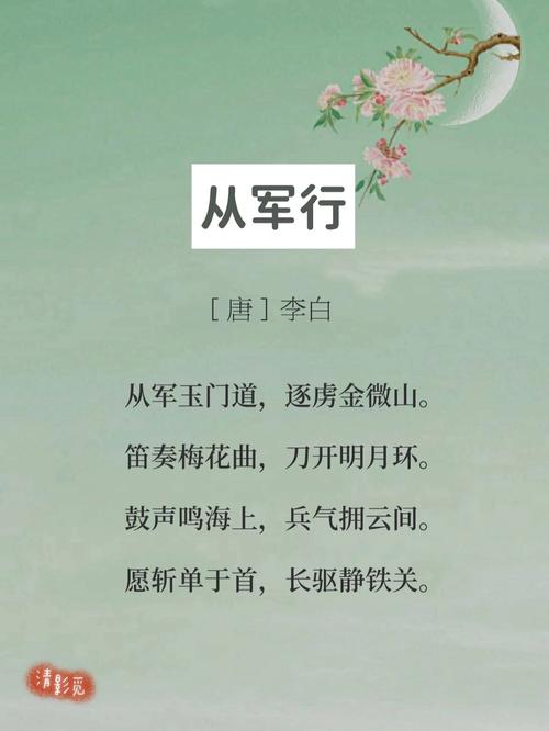 诗歌送人从军为何情？-图3