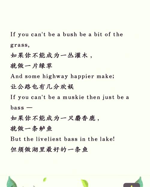 经典英文诗歌朗诵-图1