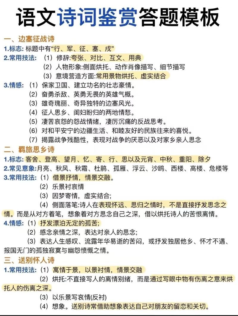 高二诗歌鉴赏如何入门？-图1