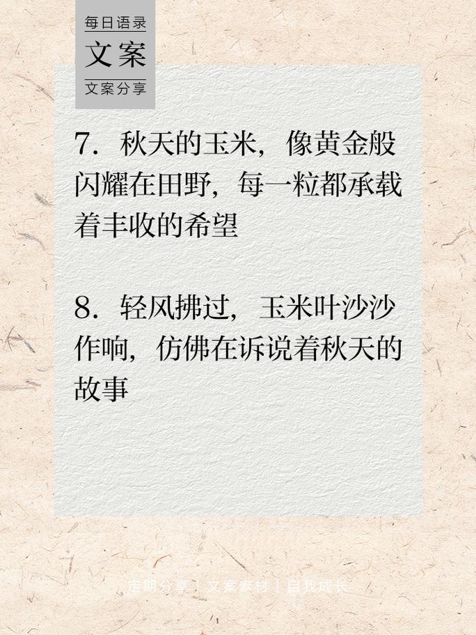 玉米人名言，藏着什么智慧？-图2