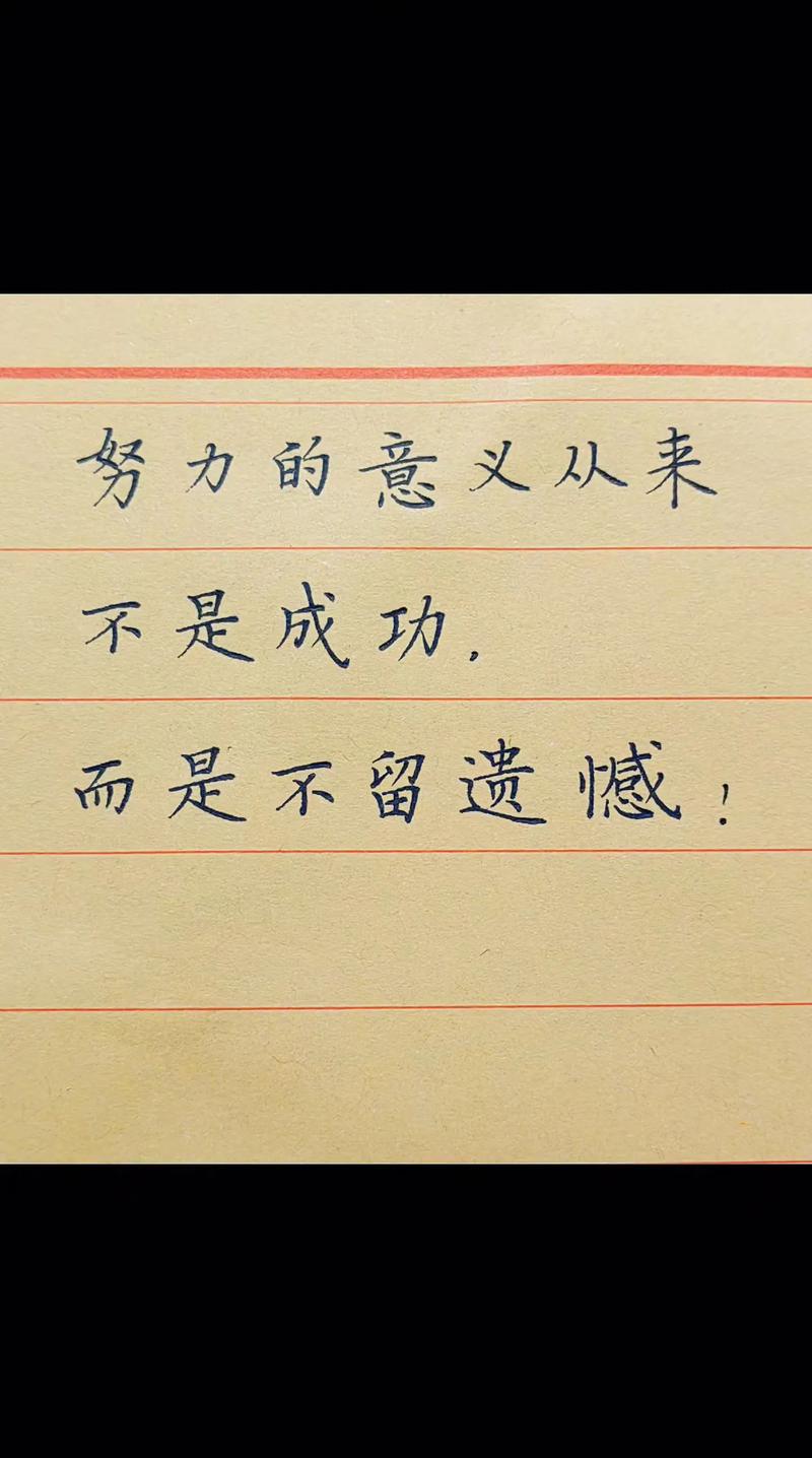 努力过就不后悔,是真理还是安慰?-图3 努力过就不后悔,是真理还是安慰?-图3