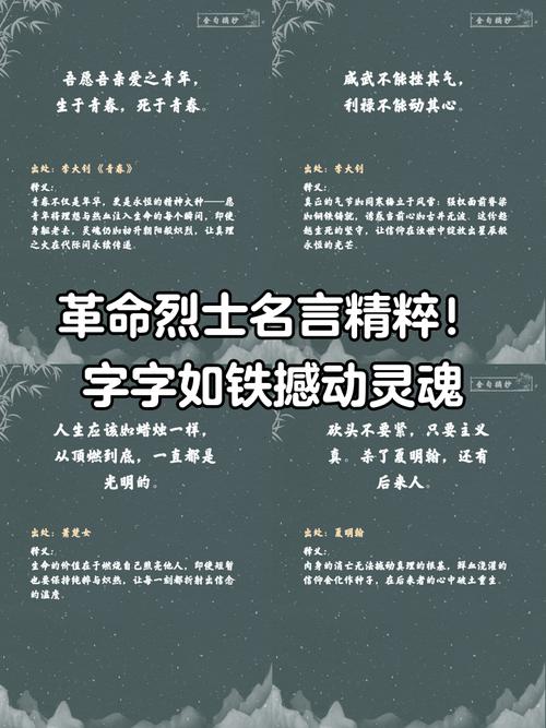 关于革命精神的名言-图1