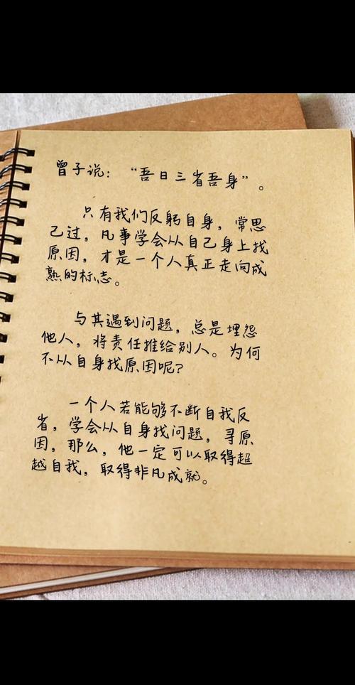 多反思自己的名言-图1 多反思自己的名言-图1