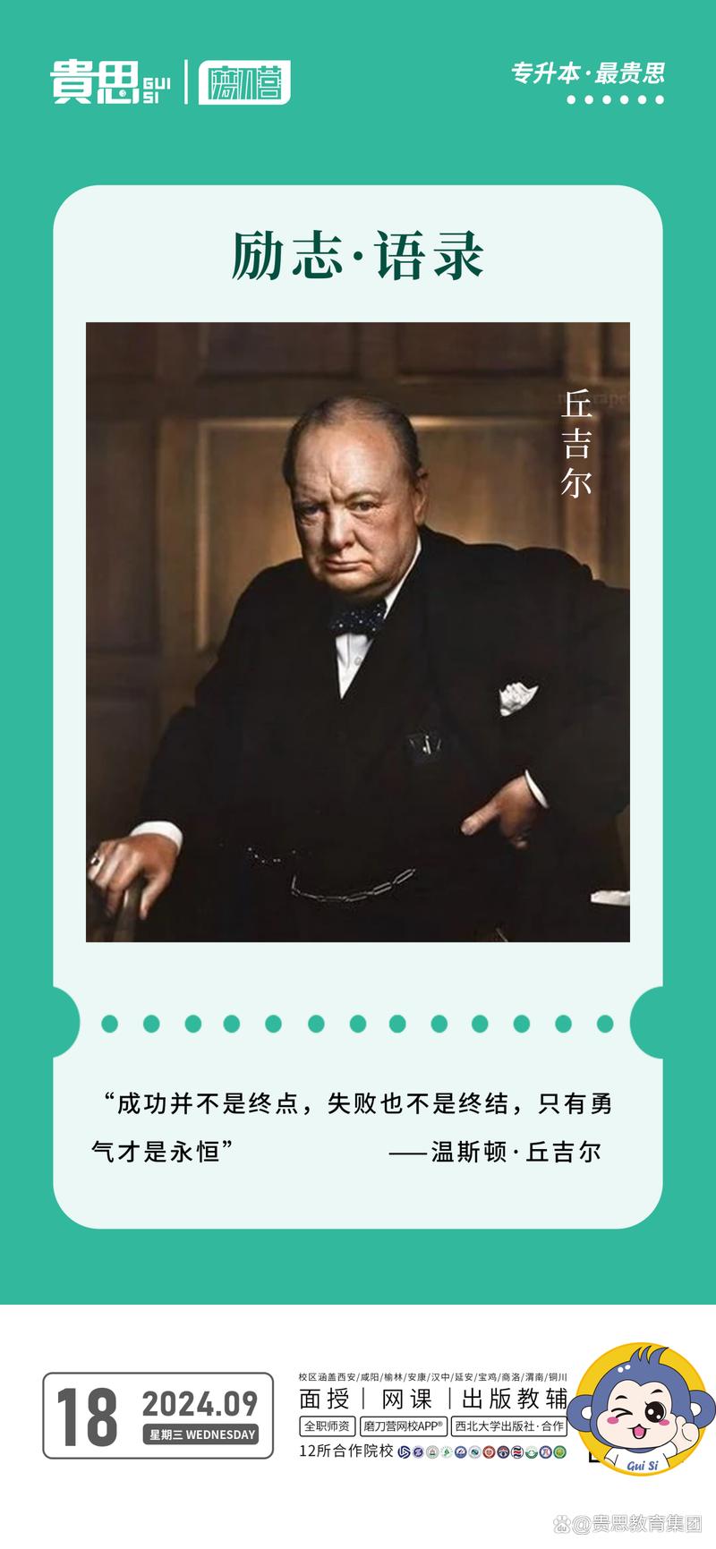 丘吉尔英文名言是哪句？-图1