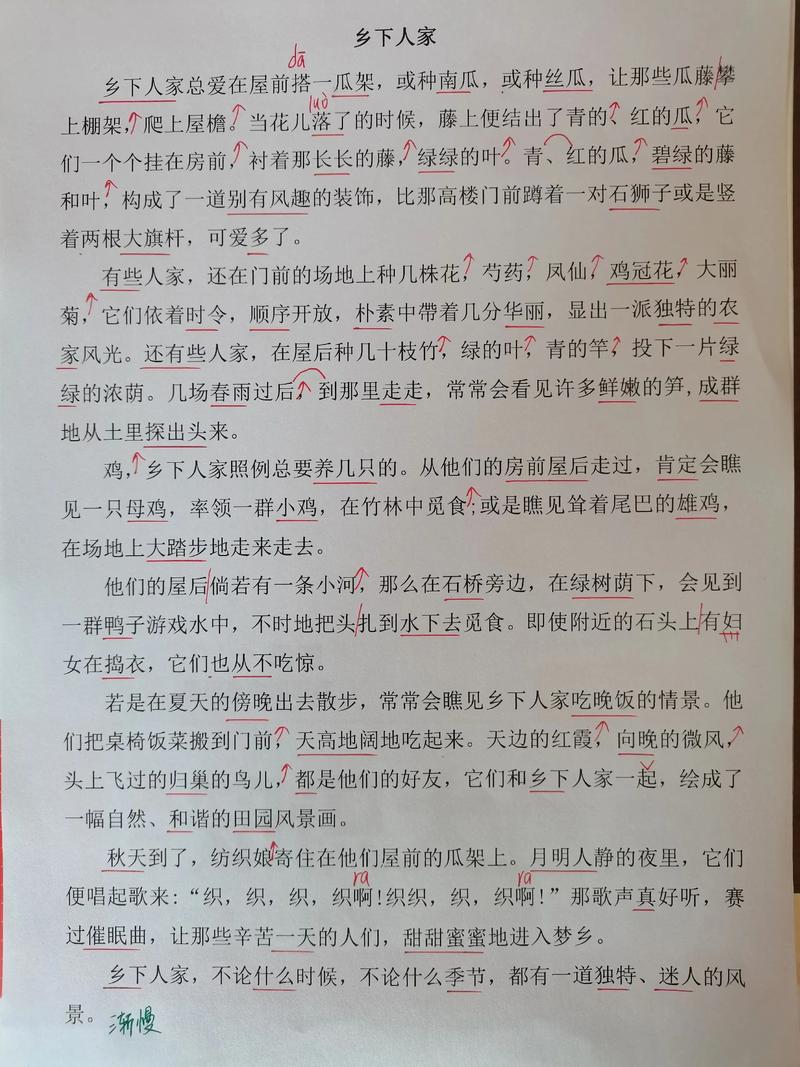 乡下人家诗歌有何独特韵味？-图2