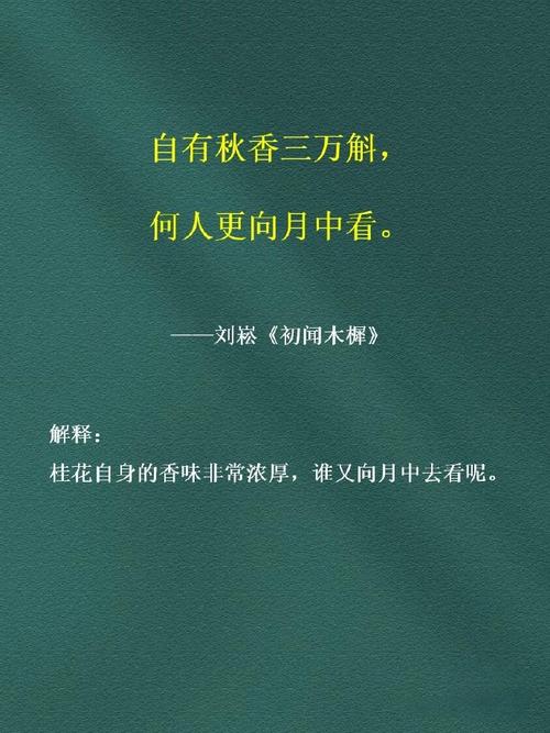 桂花飘香时，谁在低吟浅唱？-图2